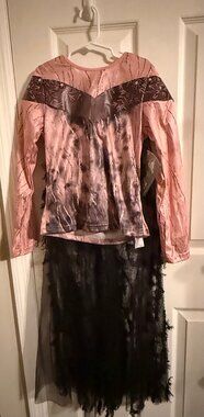 Disney AUTHENTIC Descendants 3 Audrey Costume with Wig and Crown (size 7/8)